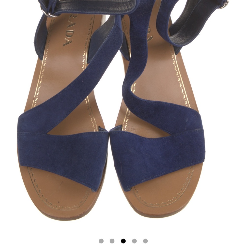 Blue prada sandals authentic - Picture 2 of 3